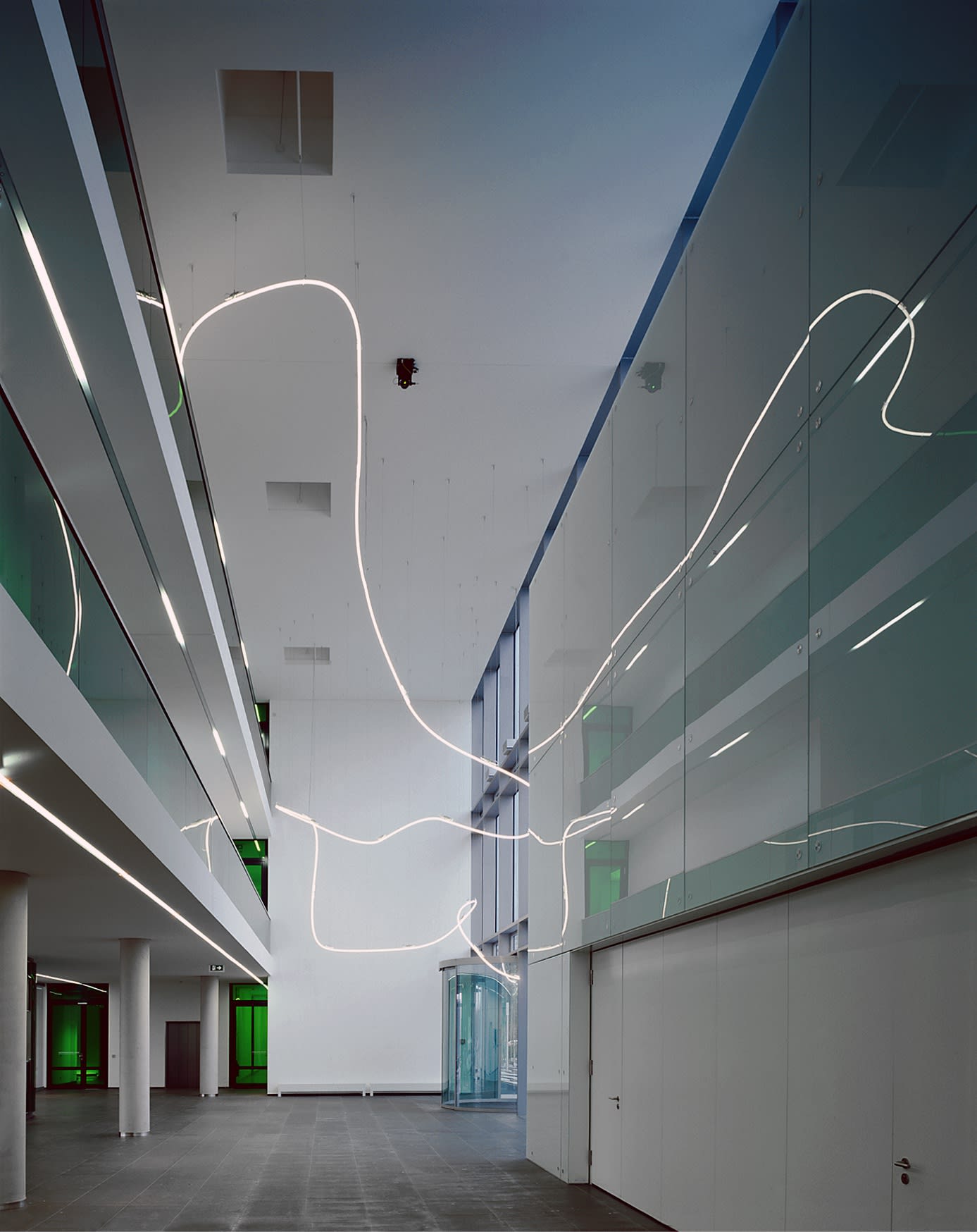 Permanent Installation In vivo - In vitro (2006), Max-Planck-Institute, M&uuml;nster (2006) | Photo: Steffan Sturm