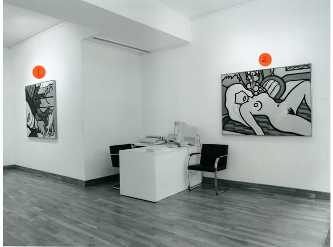 TOM WESSLEMANN Installation View