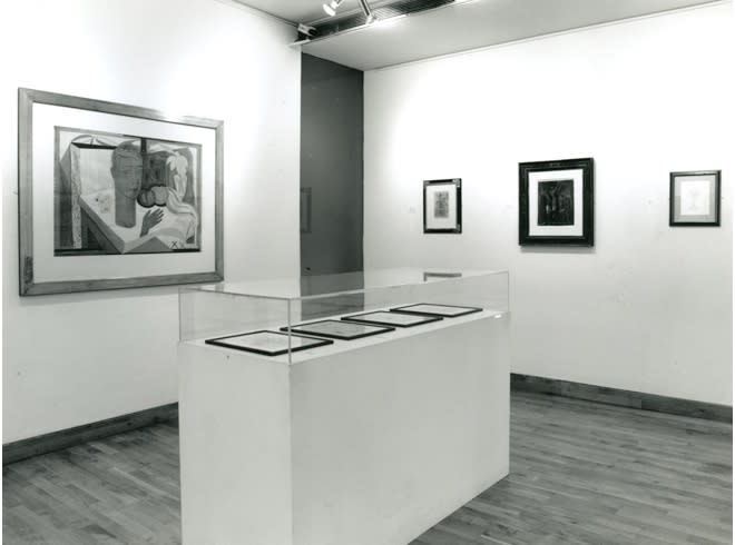 WORKS ON PAPER Installation View