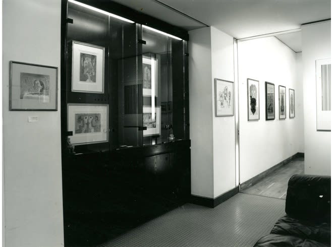 WORKS ON PAPER Installation View