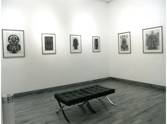 TWO OUTSIDERS Installation View