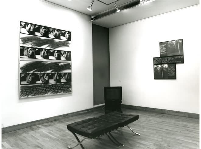 LAND, BODY AND NARRATIVE ART Installation View