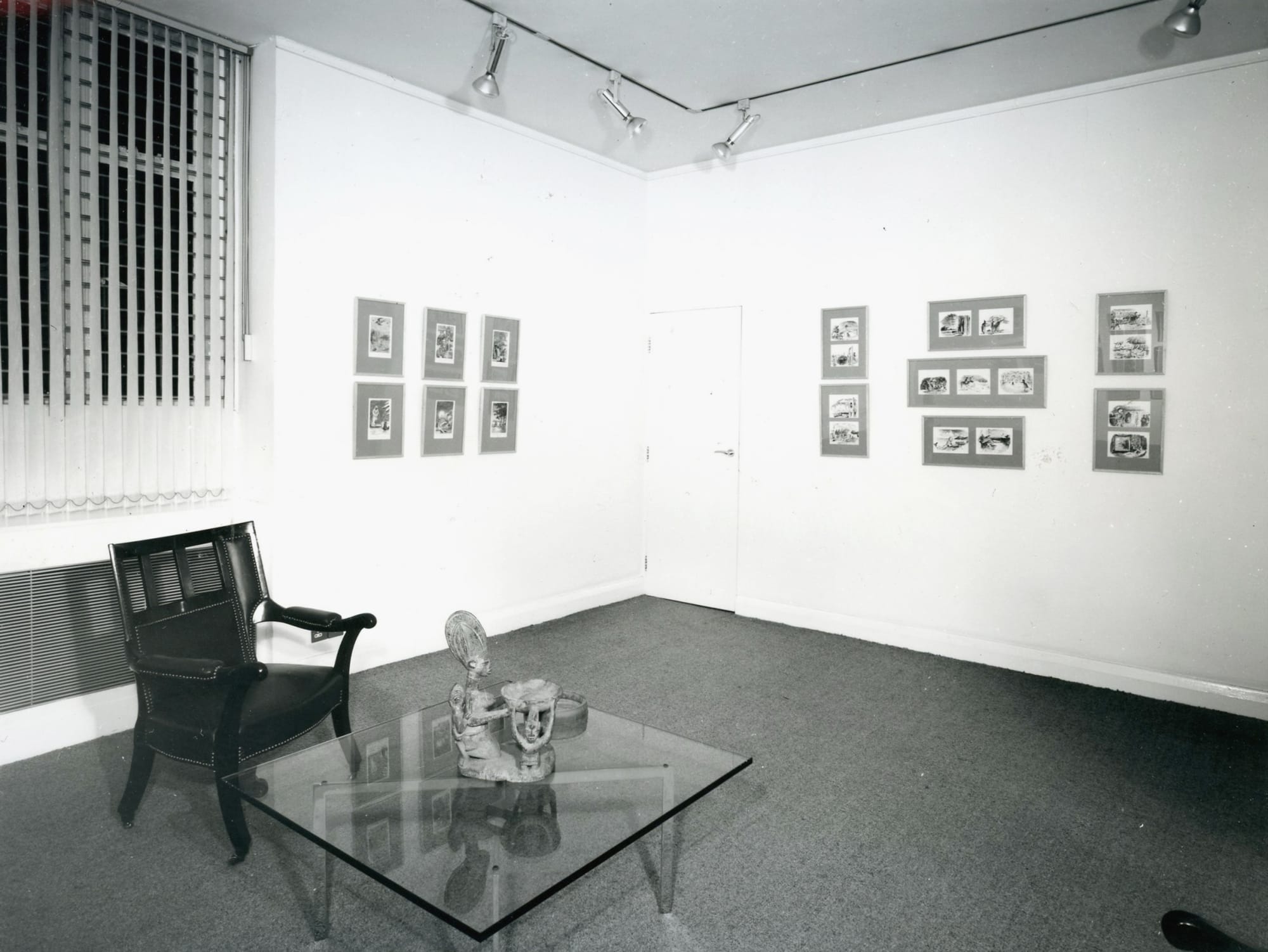 EDWARD ARDIZZONE Installation View
