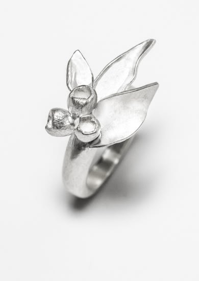 Matilda Nona, Eucalyptus Ring, Silver, Gamu Keub Keub Body Ardornment Project, Gab Titui