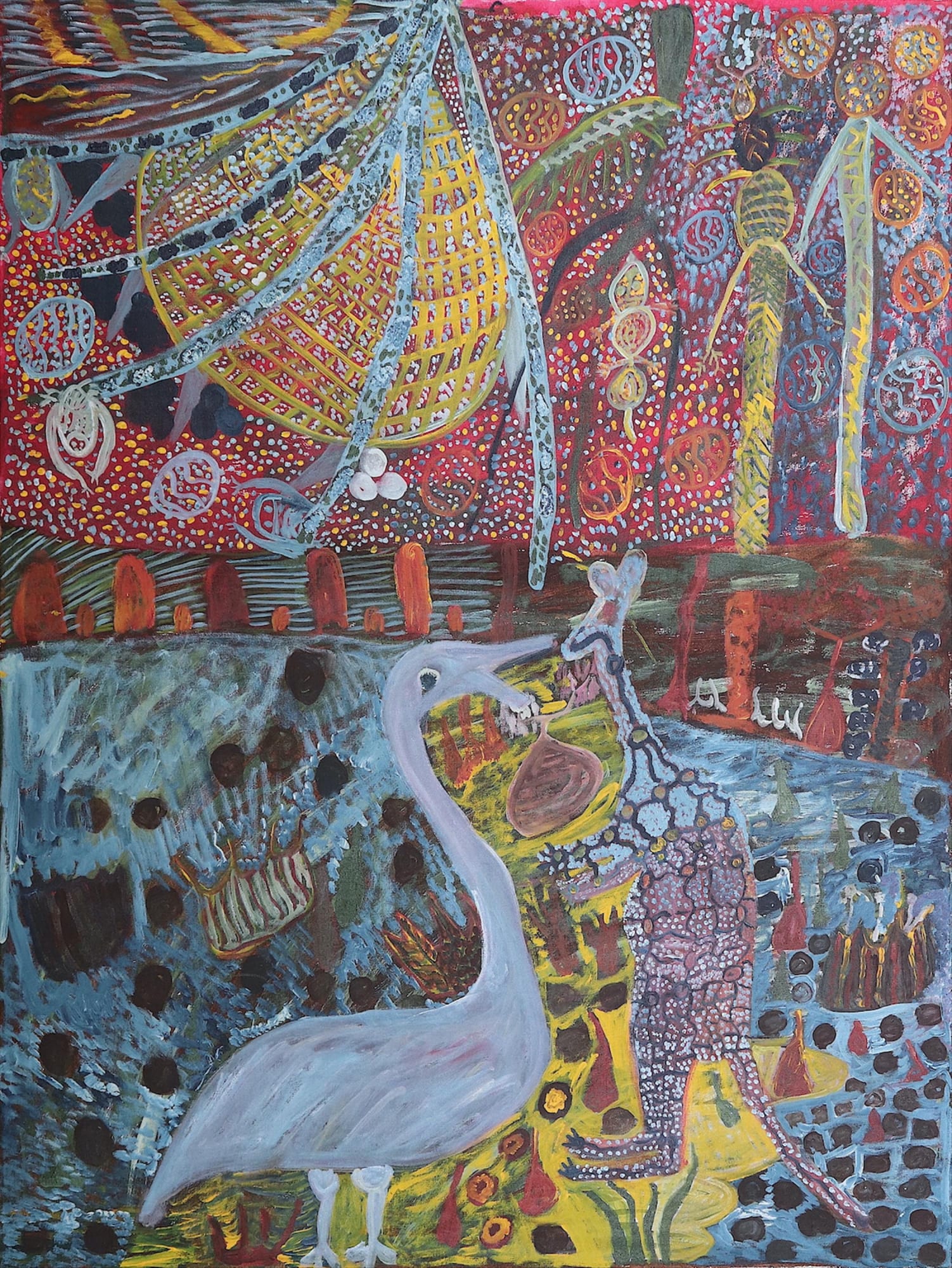 My Country Stays in My Dreams | Janet Dreamer: Artitja Fine Art