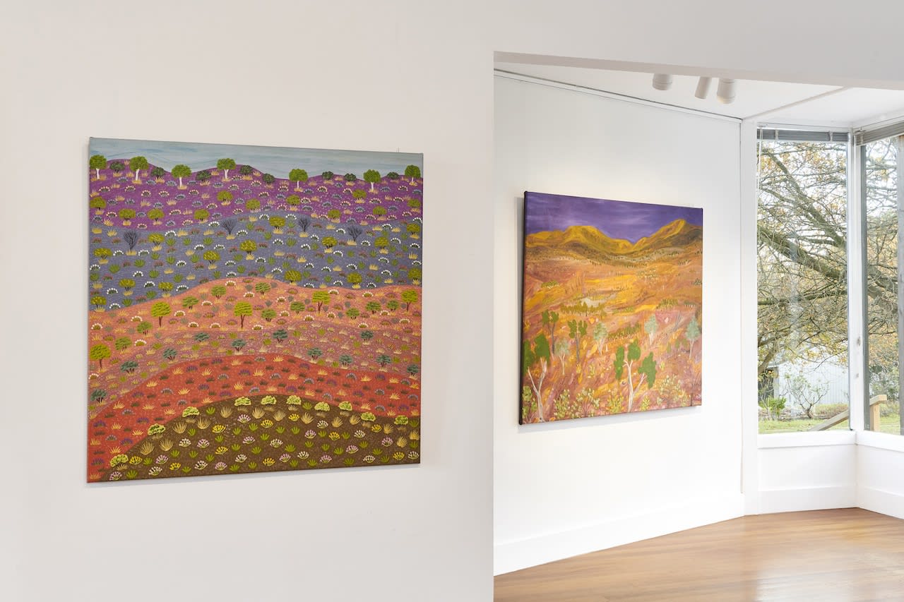 I paint so my kids will learn about their Country...where the bush medicine and bush tucker grow: Ada Pula Beasley