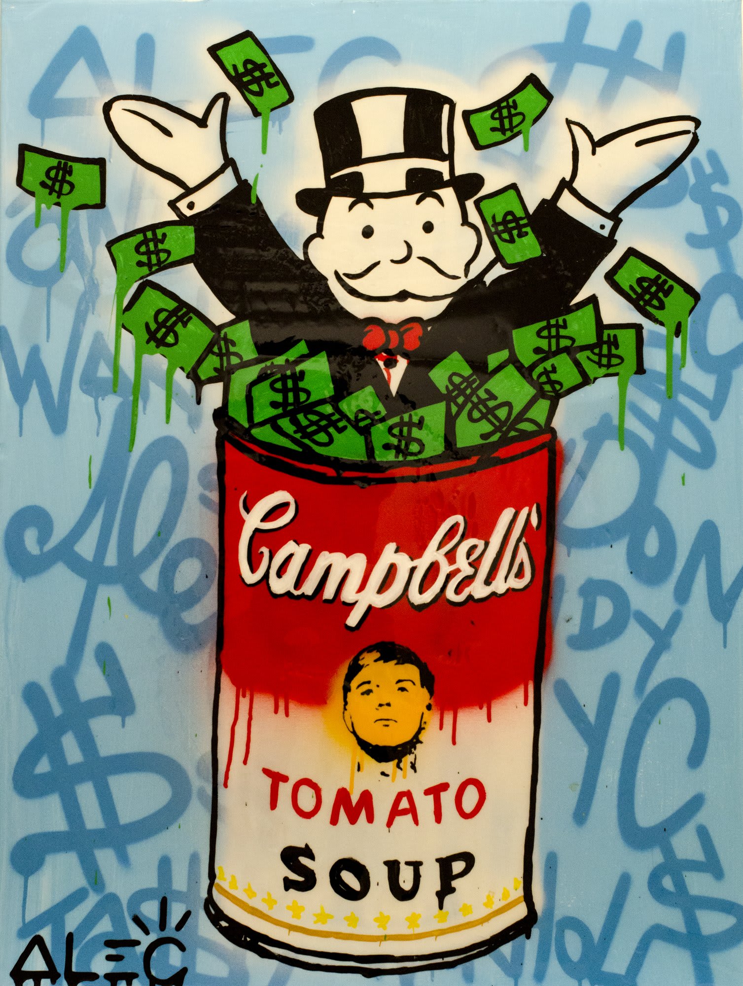 Alec Monopoly Warhol Pennybags, 2013