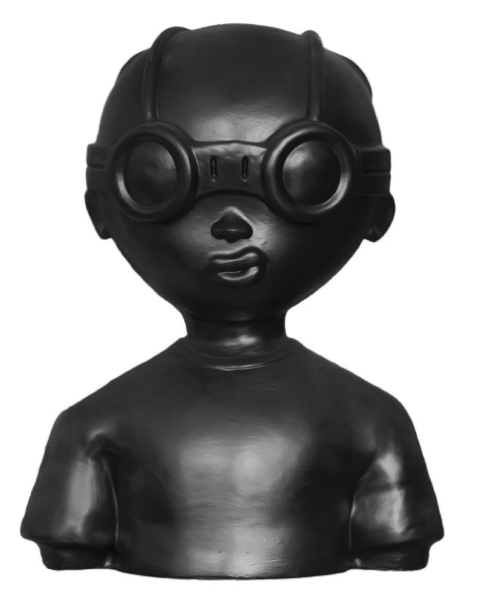 Hebru Brantley Fly Boy Bust (Black), 2014