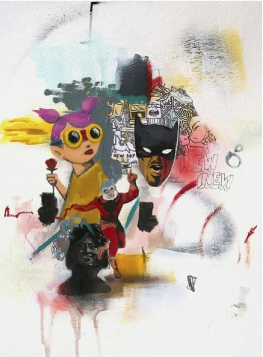 Hebru Brantley Six, 2014