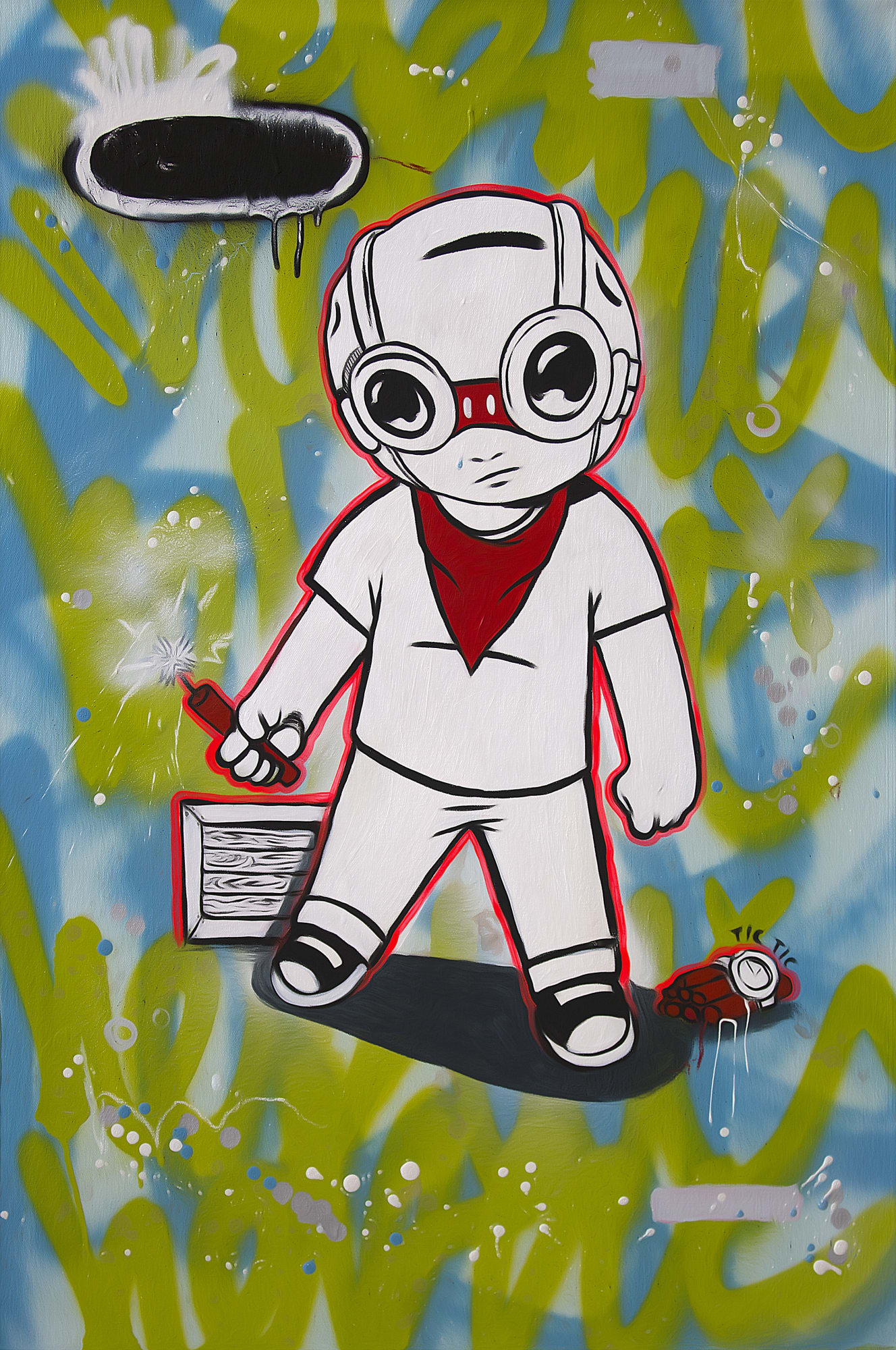 Hebru Brantley Boom For Real, 2014