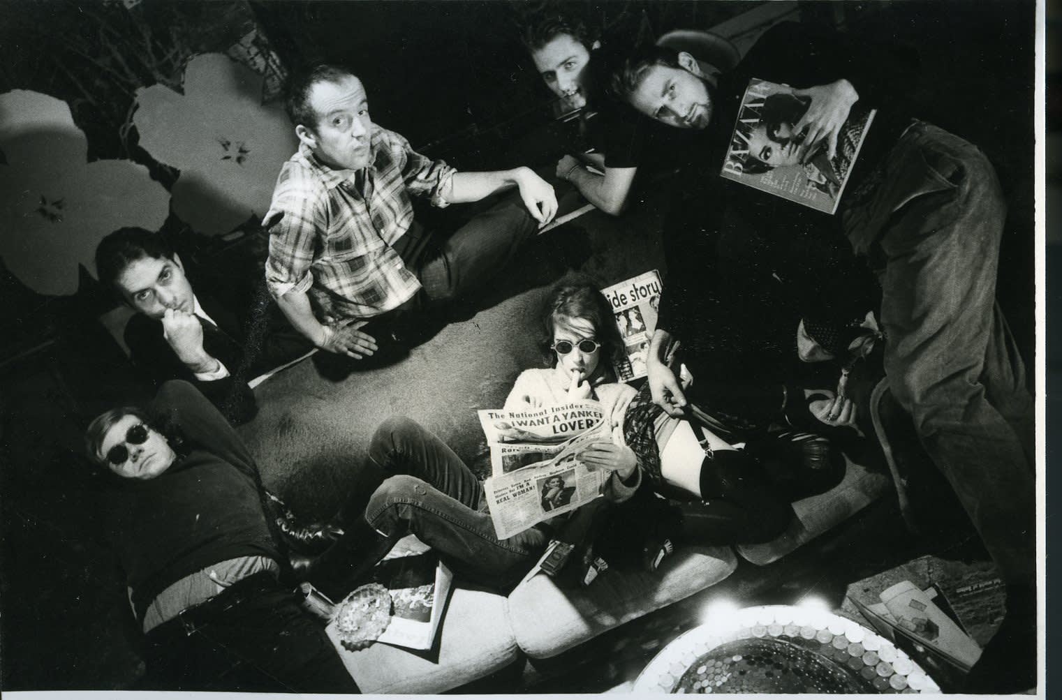 Dennis Hopper Andy Warhol and Members of The Factory (Gregory Markopoulos, Taylor Mead, Gerard Malanga, Jack Smith), 1963