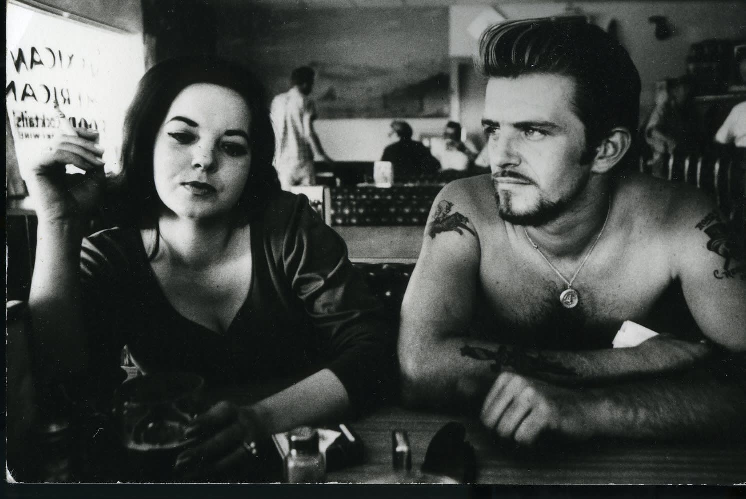 Dennis Hopper Biker Couple, 1961