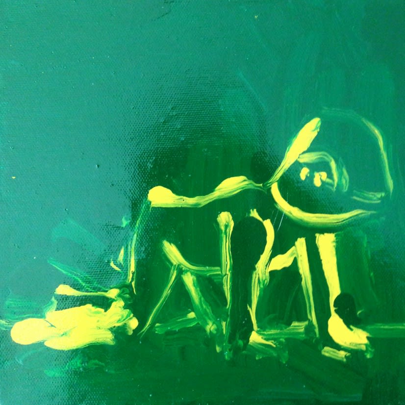 Enzo Marra Franco B (green and yellow), 2015