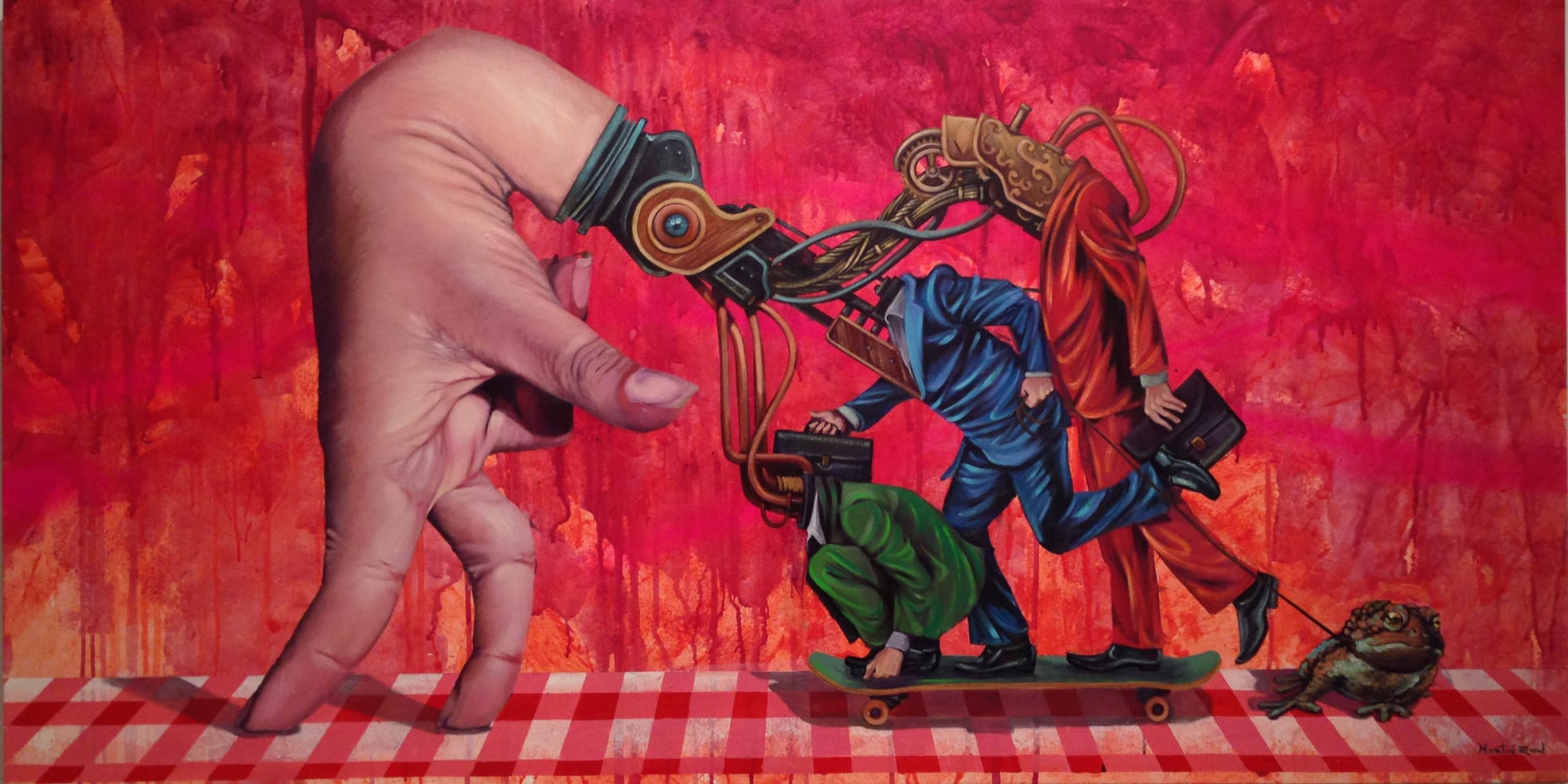 Martin Ron Frog Going the Wrong Way, 2014