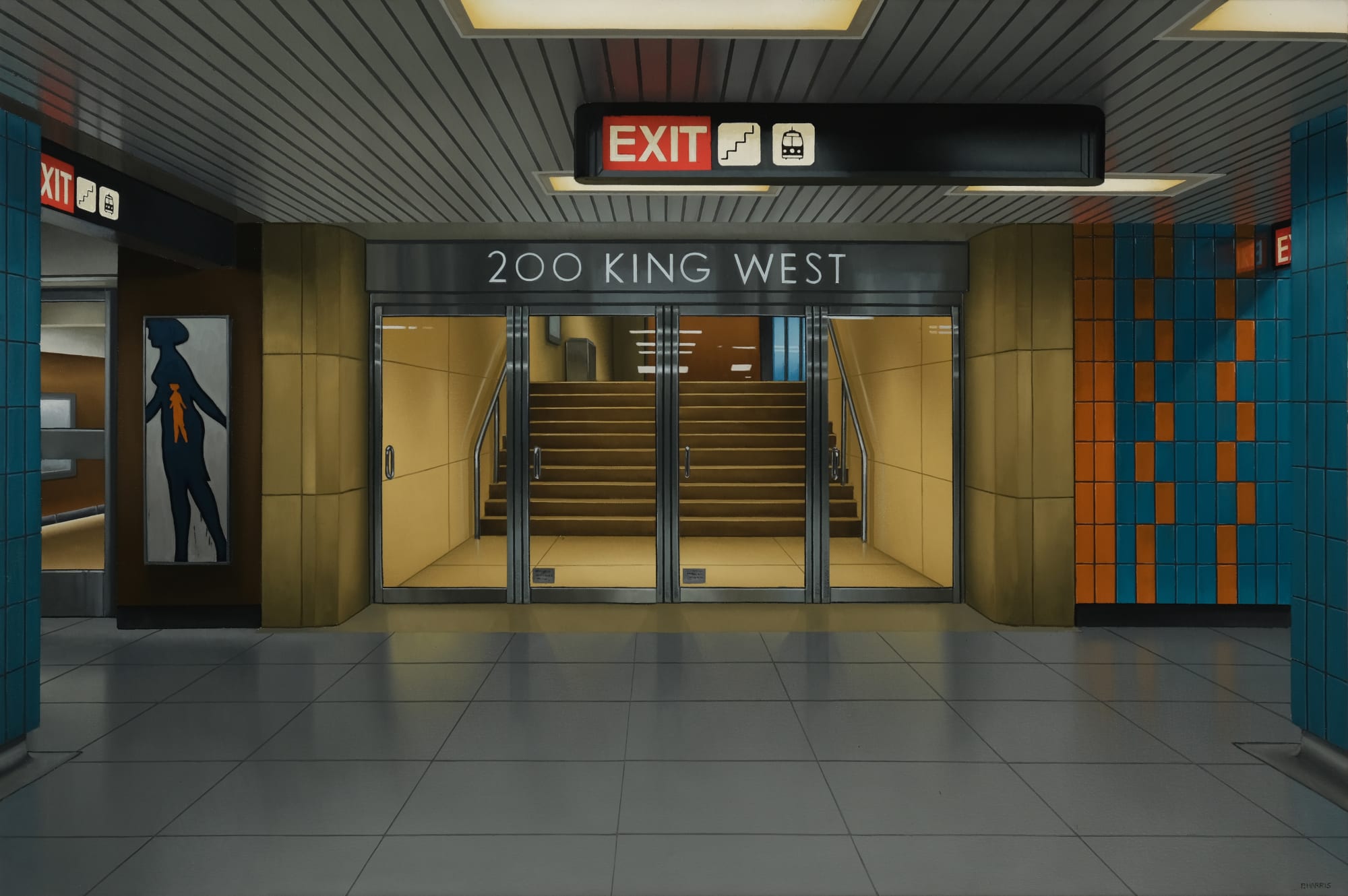 PETER HARRIS, 200 King with Snow, 2024