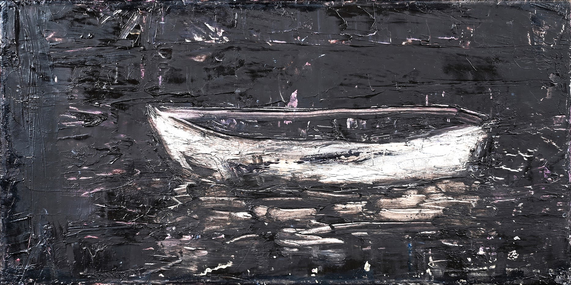 KAREN THOMSON, Night Boat III, 2020