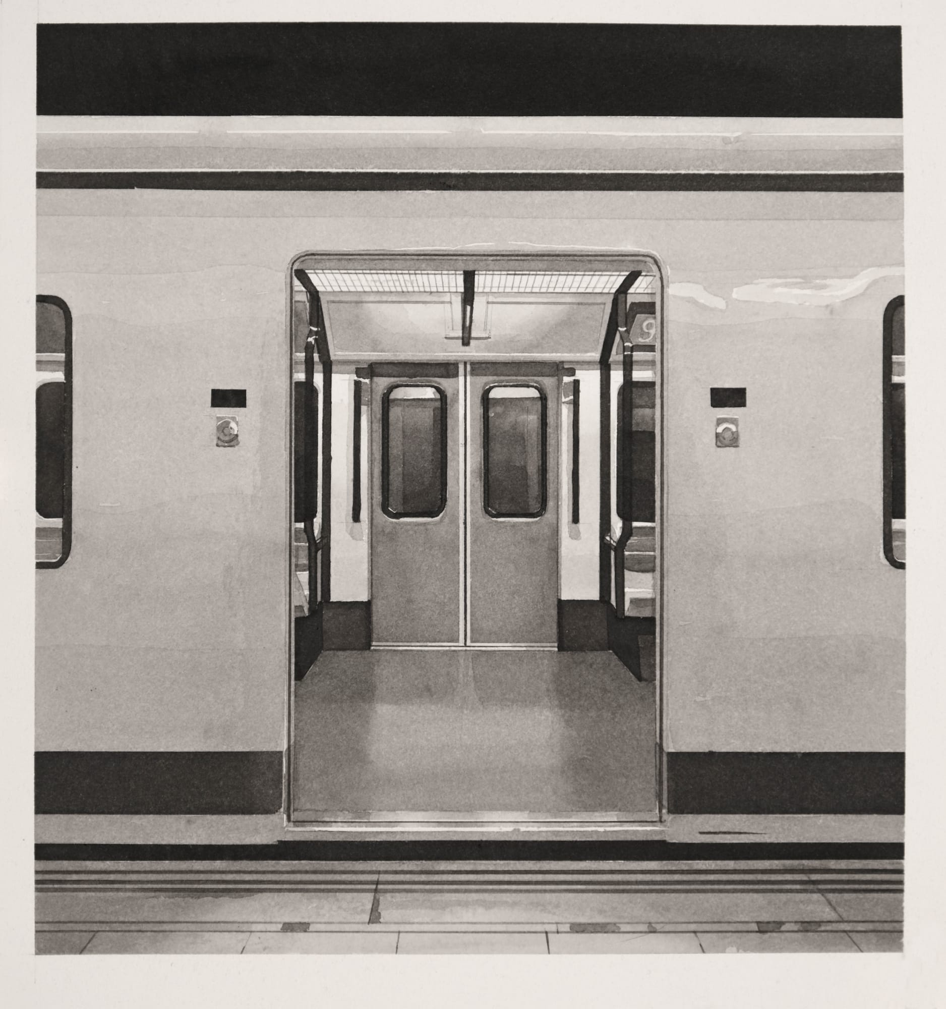 PETER HARRIS, Metro Study, 2024