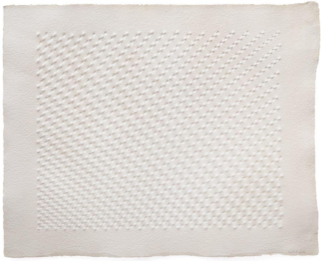 Enrico Castellani, Untitled, 1988