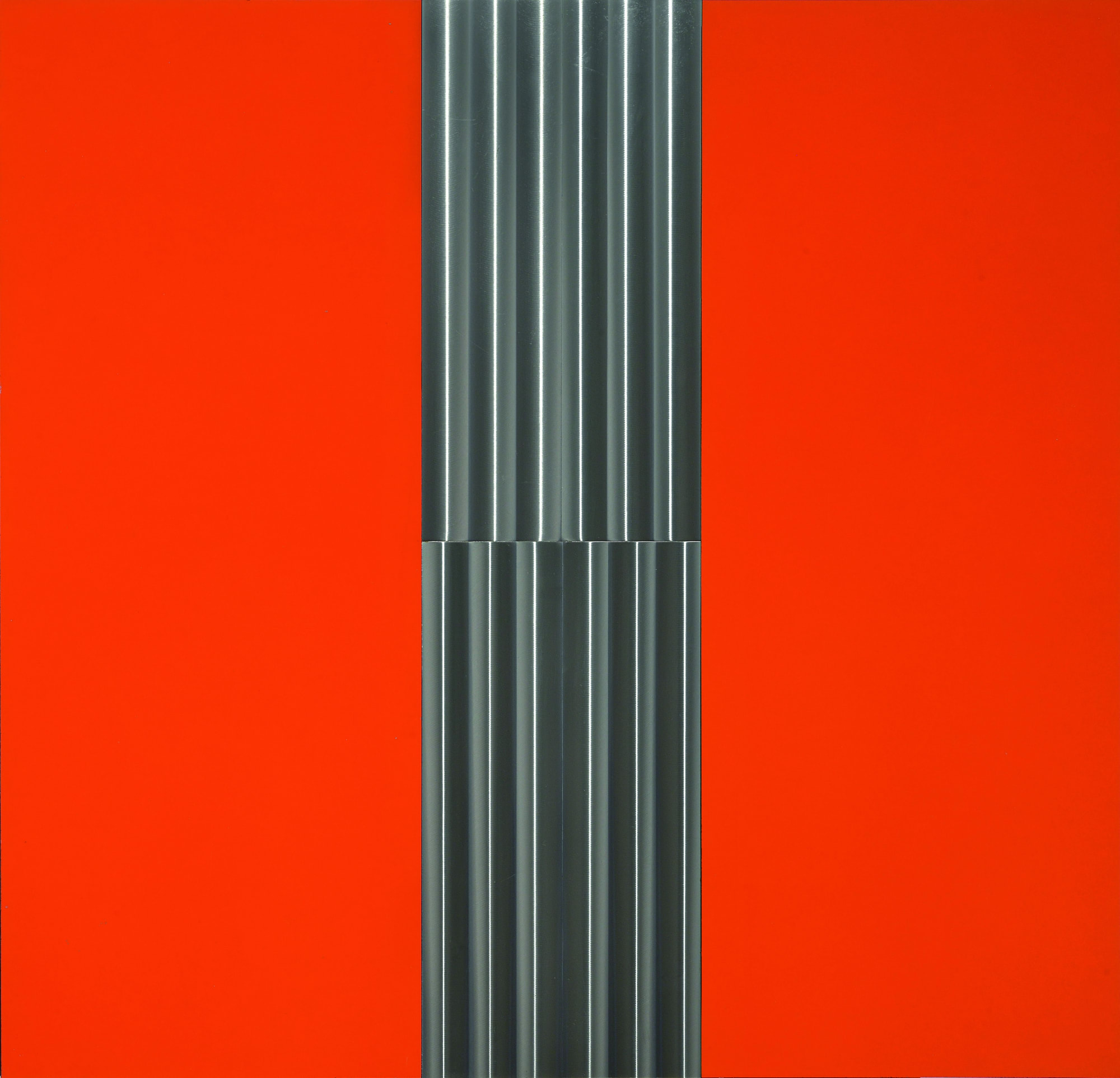 Getulio Alviani Superficie a testura vibratile, 1973