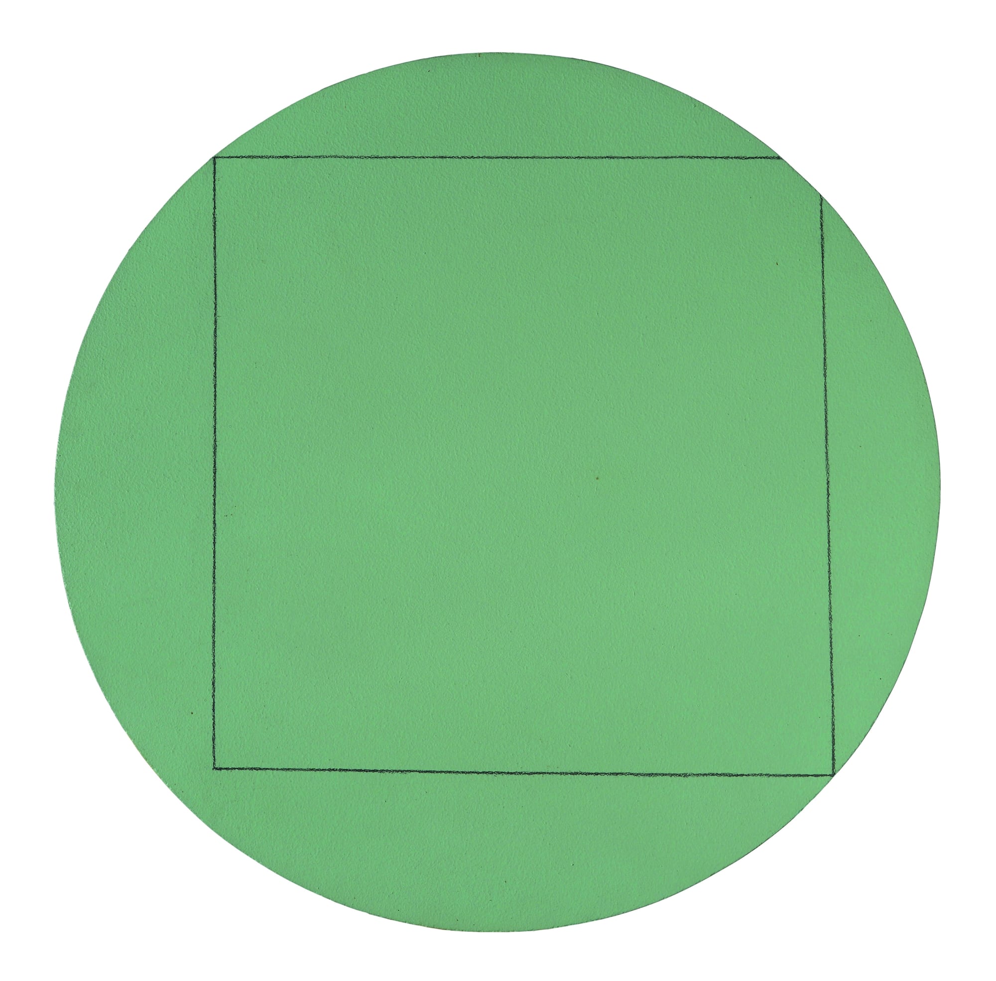 Robert Mangold Circle Painting 3, 1973