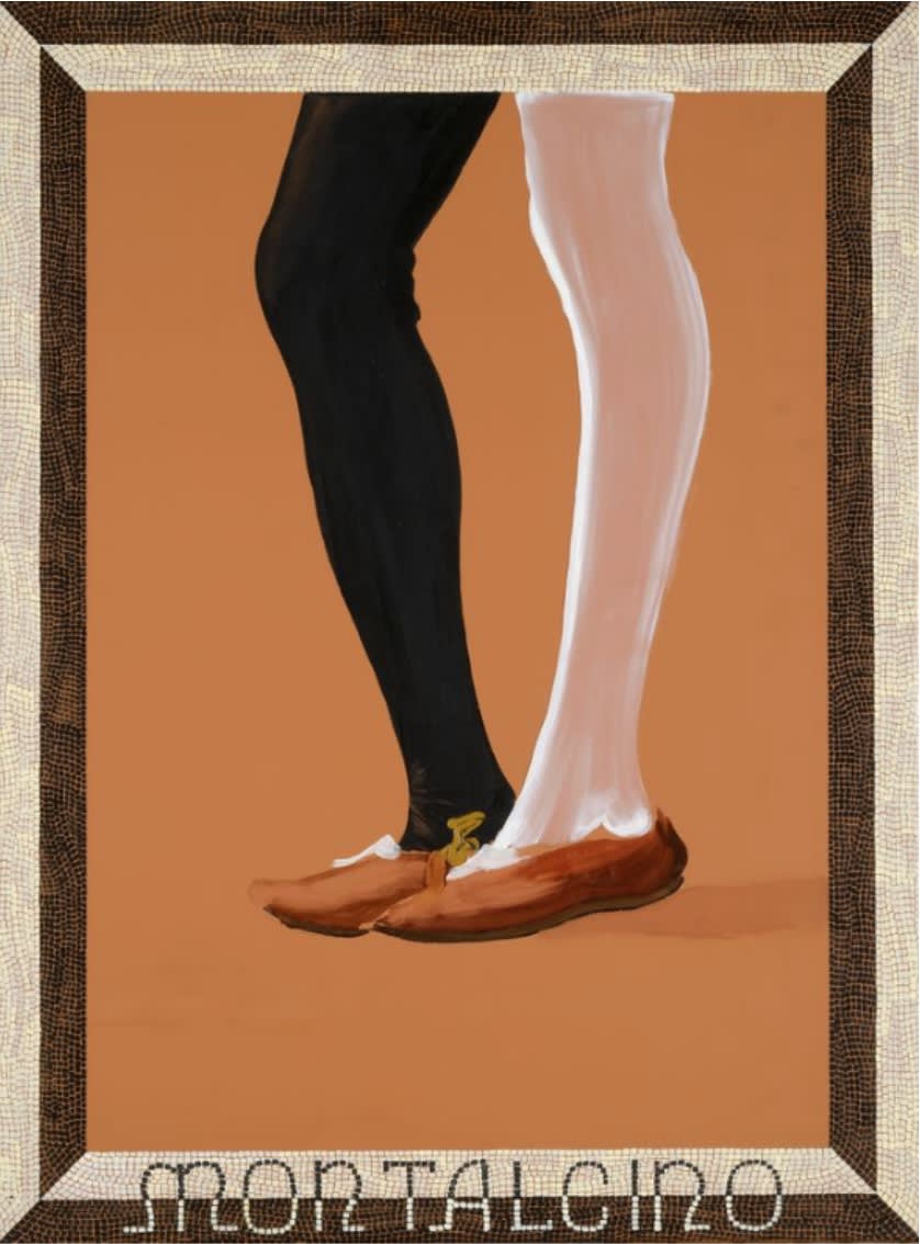 Aldo Mondino Montalcino, 1996