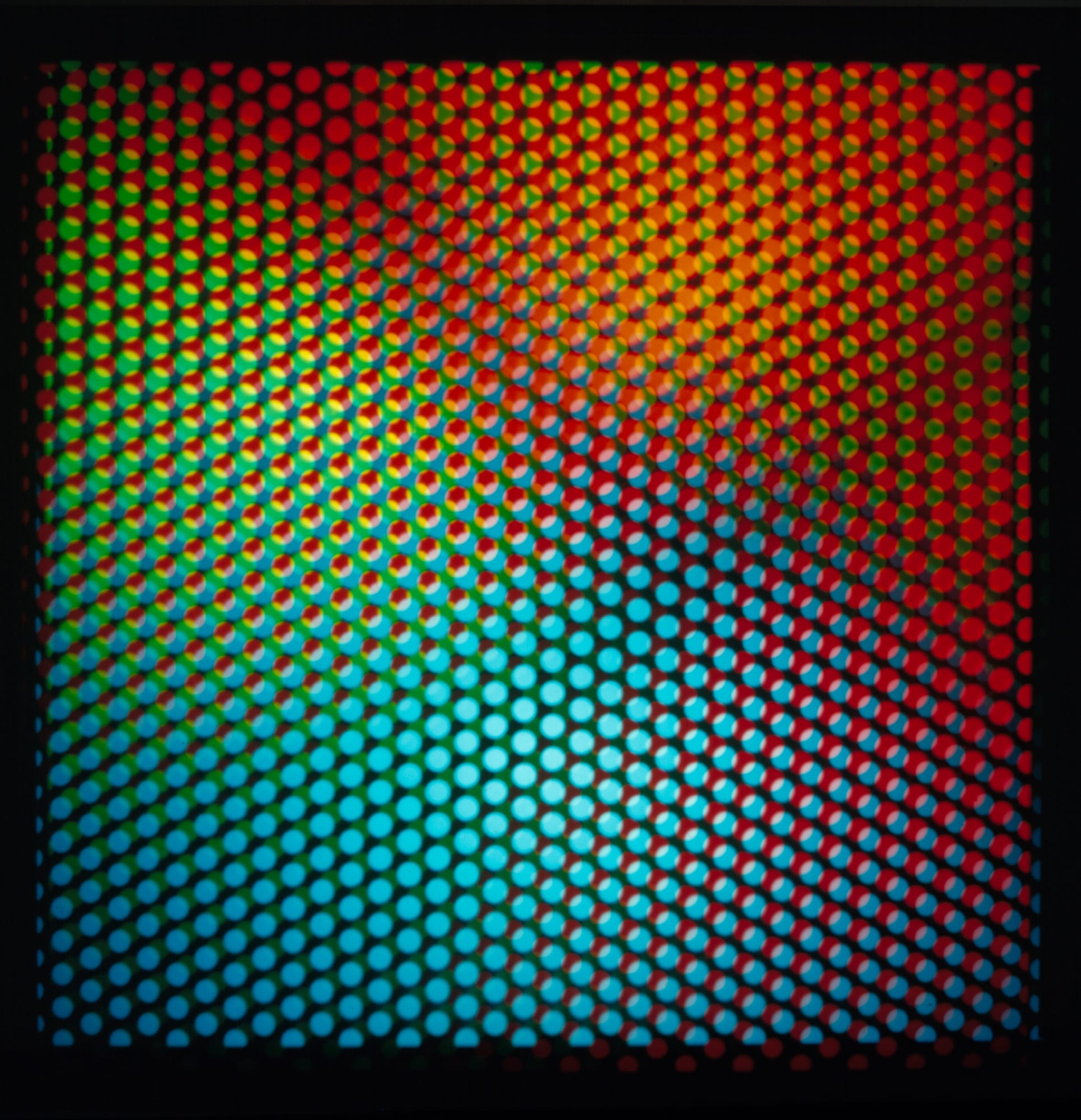 Giovanni Anceschi Struttura tricroma, 1963