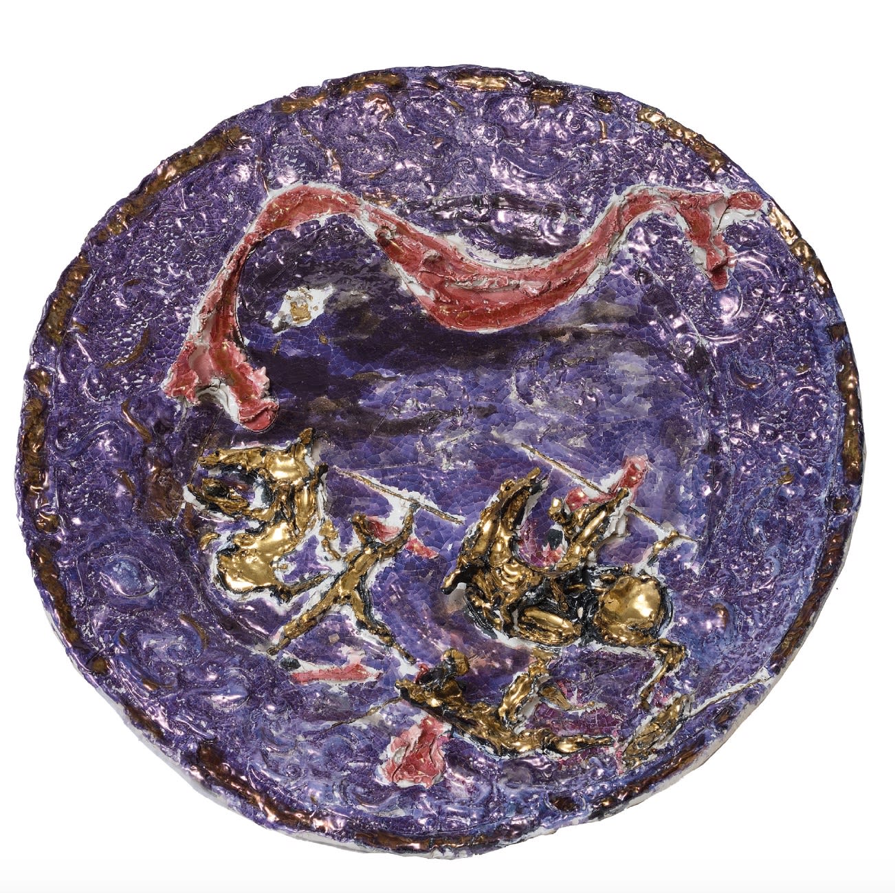 Lucio Fontana Guerrieri a cavallo (Battaglia), 1950