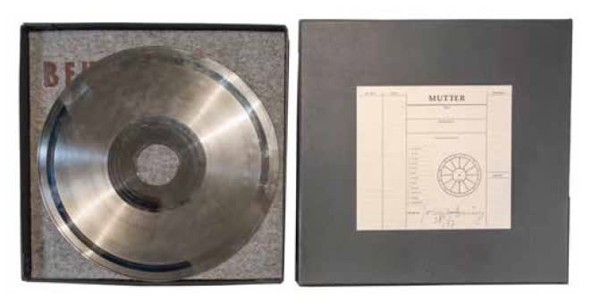 Joseph Beuys SONNENSCHEIBE, 1973