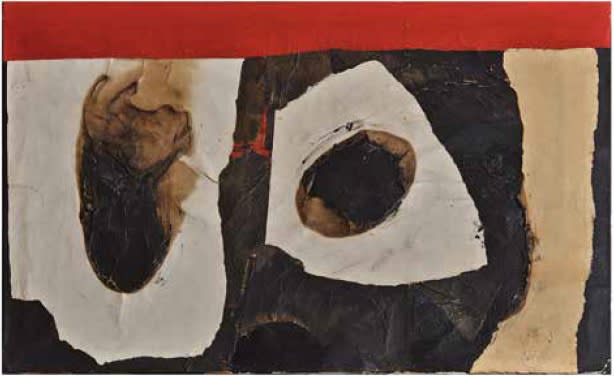 Alberto Burri Combustione, 1957