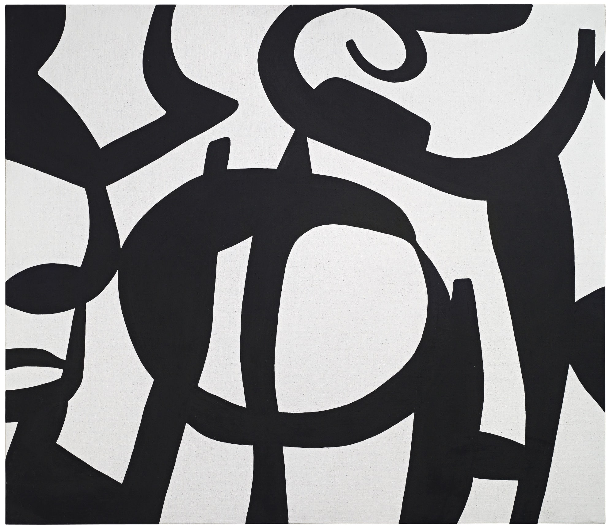 Carla Accardi Nero su Bianco, 2008