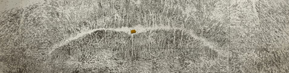 Spoglia d’oro su spine d’acacia – bocca. Galleria Nazionale d’Arte Moderna, Rome, Italy.
