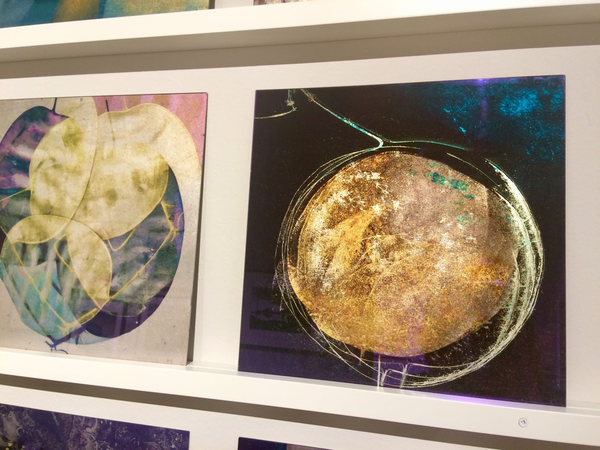 MMX GALLERY , BOOTH D20, PHOTO LONDON 2019 Valda Bailey - Print on Museum Glass (installation detail)