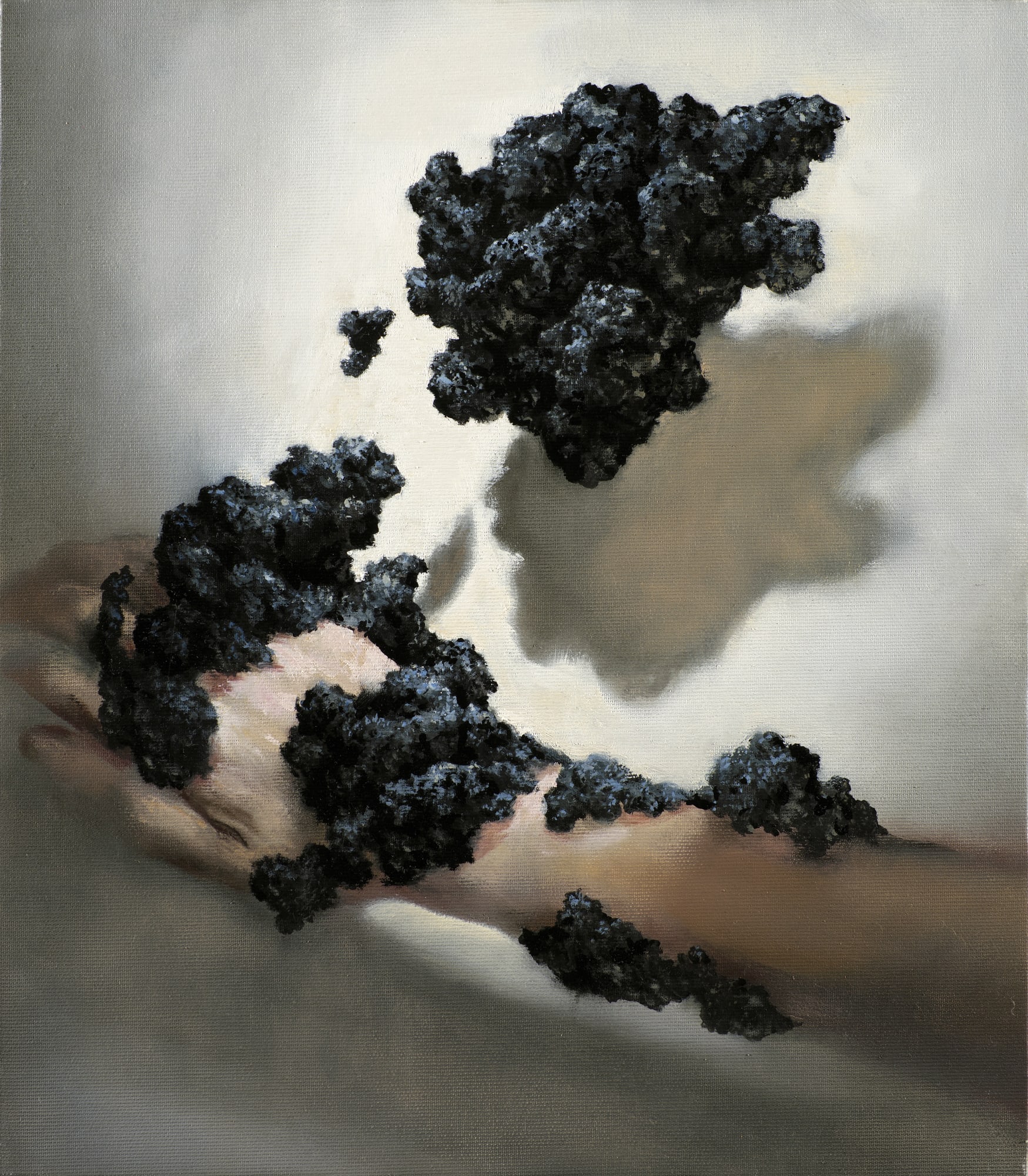 Life Form 3 2019 oil on canvas 40 x 34 cm