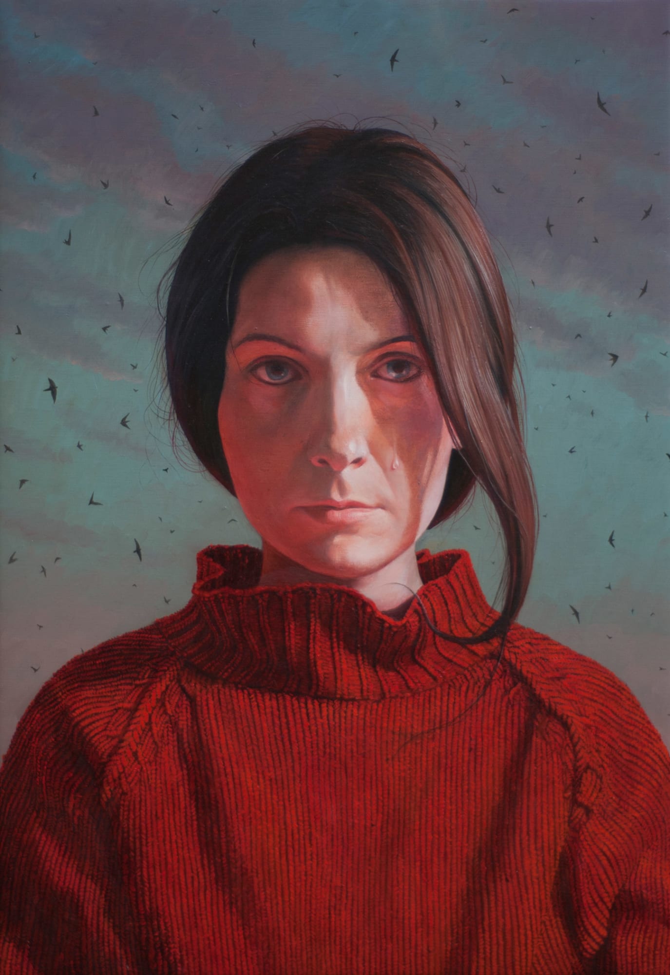 ROMAN TOLICI A Drop of Mercy 2016 oil on canvas 64 x 44 cm