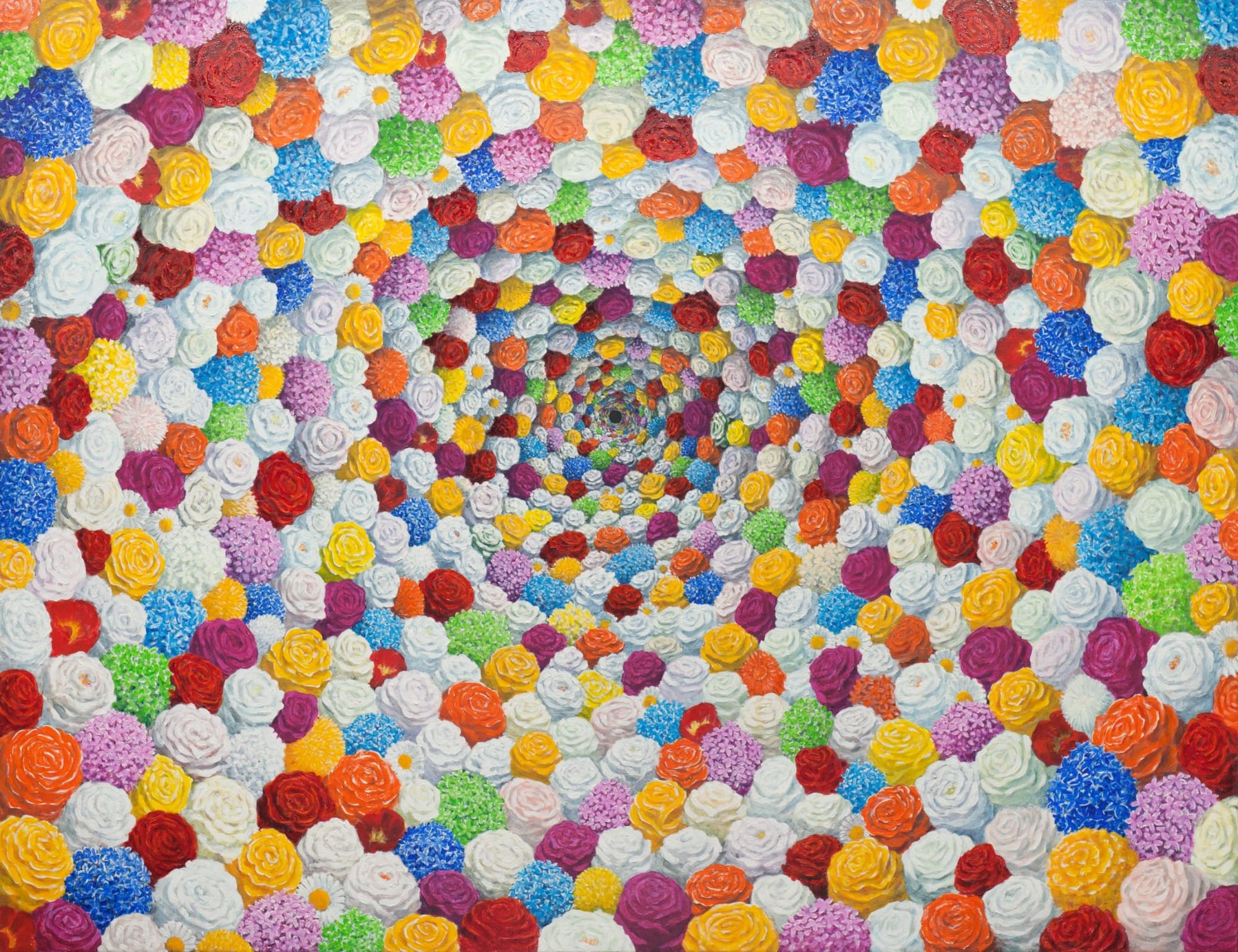 ROMAN TOLICI There Is No Path 2015 oil on canvas 100 x 130 cm