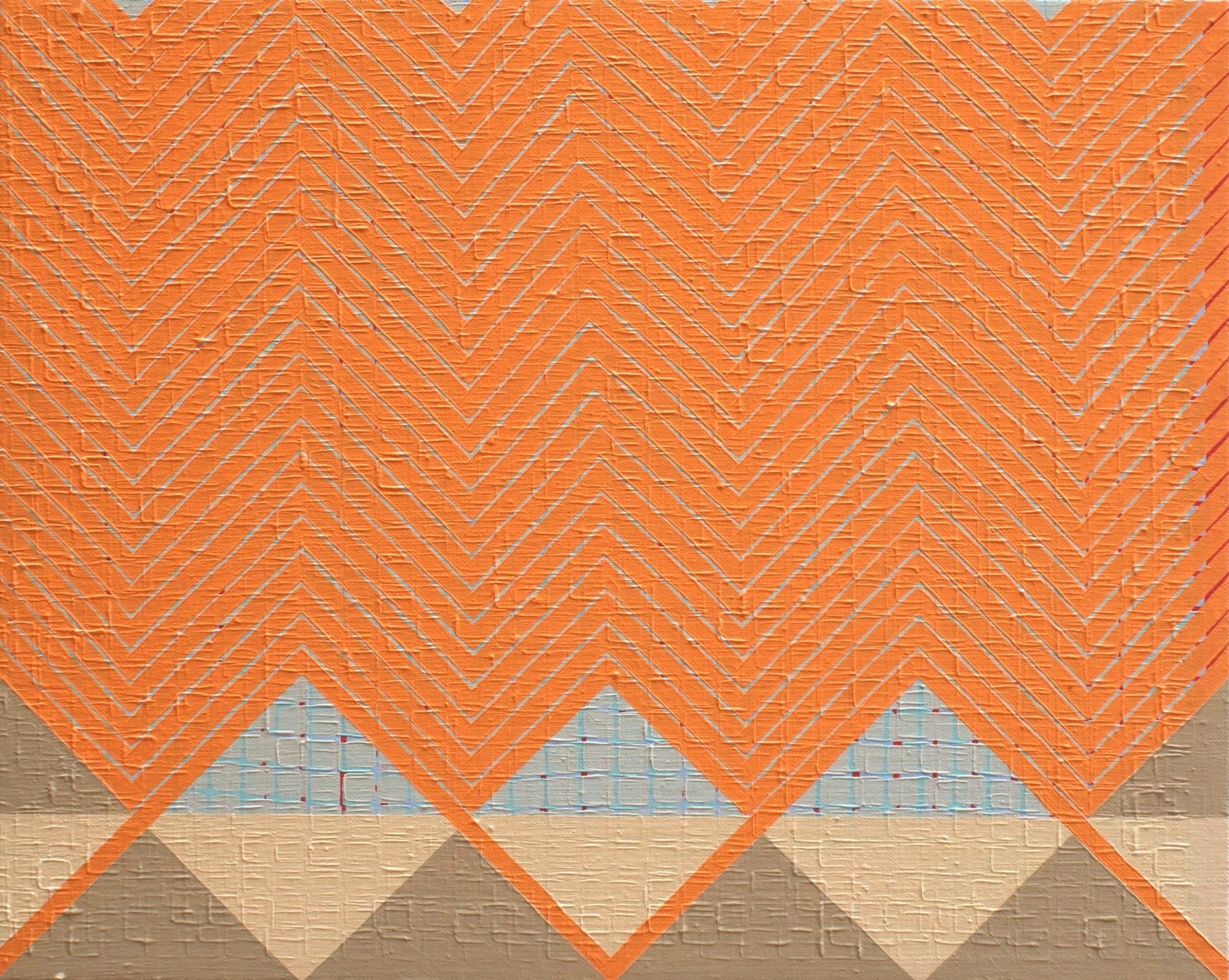 Helen Blake Interface 2 Oil on linen 36 x 45 cm