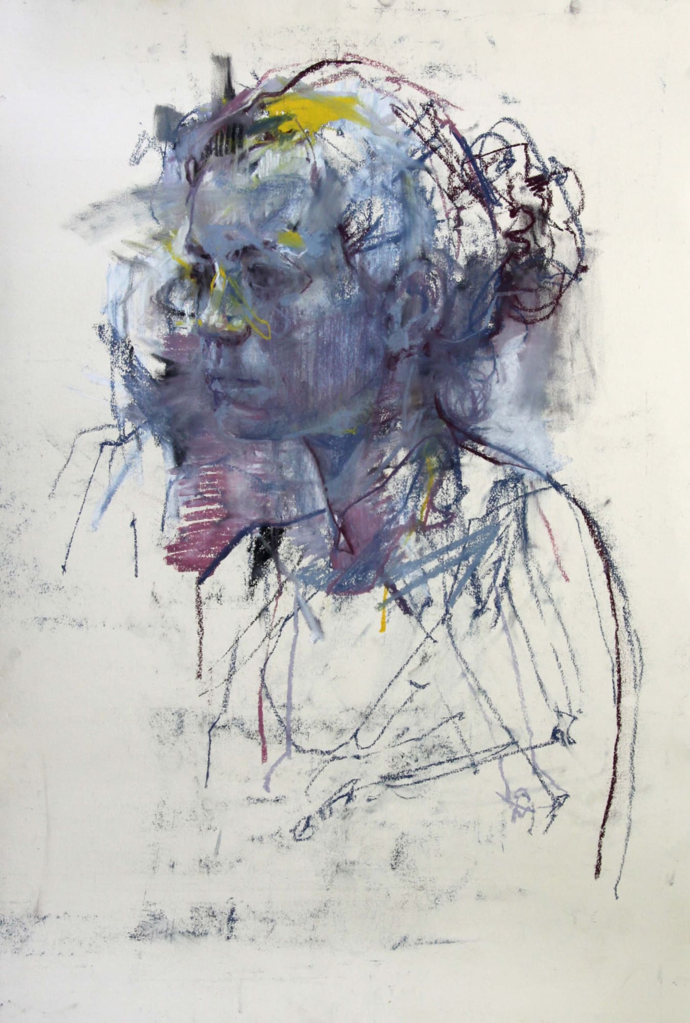 Cian McLoughlin GK Chalk pastel 29 x 21 inches