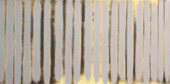 Bridget O'Rourke Untitled part 1 Oil on canvas 30 x 60 cm