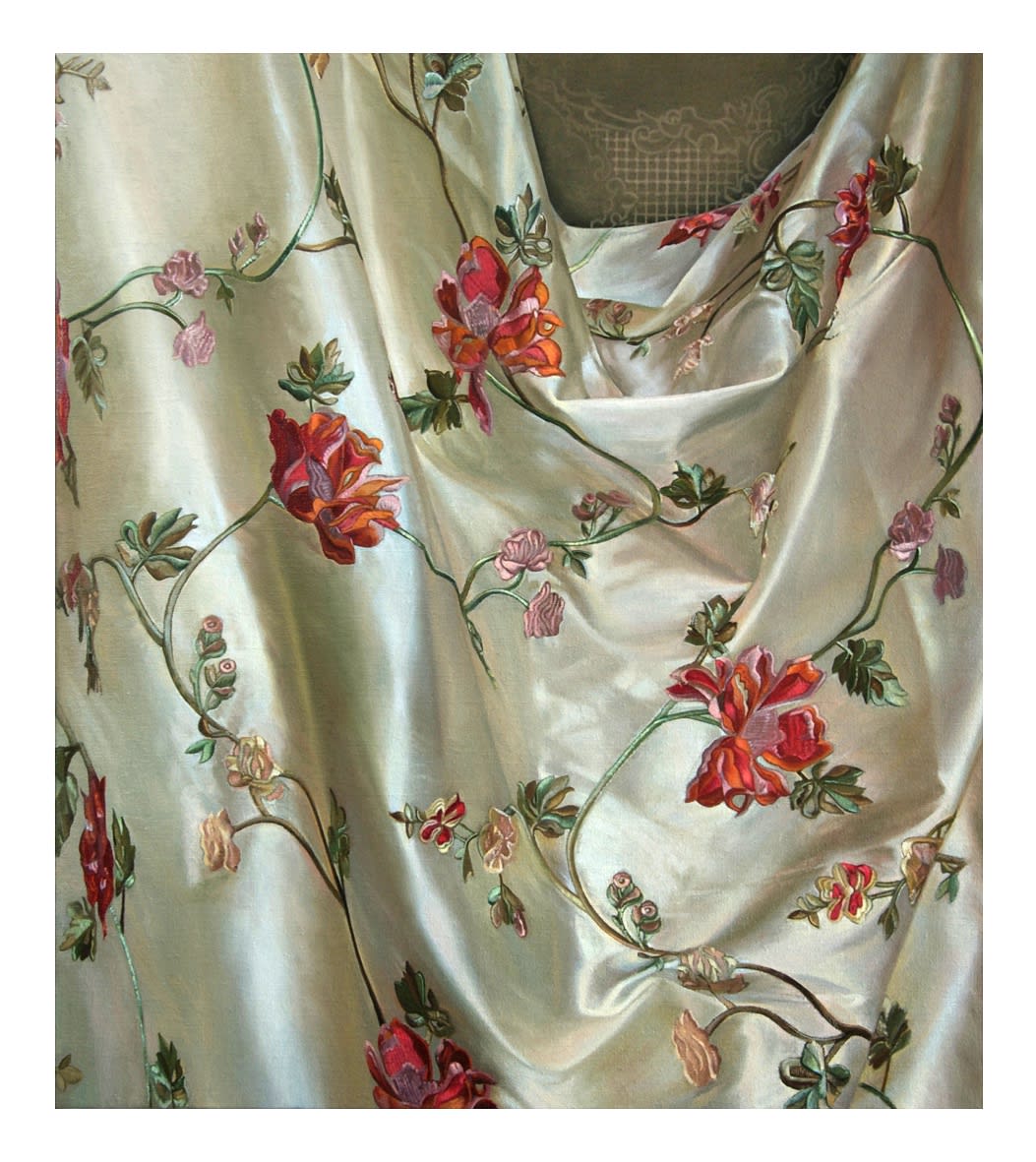 Jennifer Trouton Huddled Masses I Oil on linen 46 x 41 cm