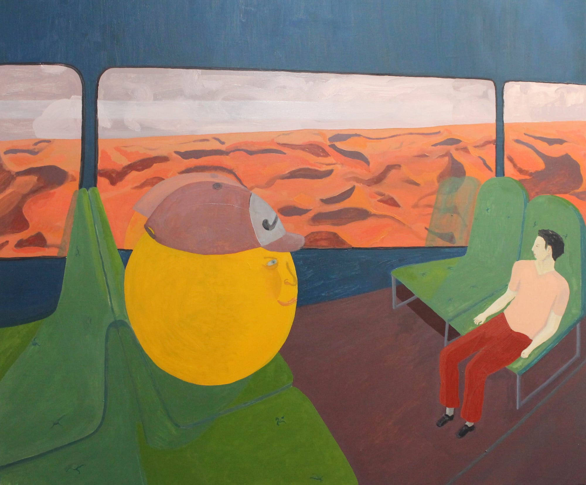 Oscar Fouz Lopez Dreamer Oil on canvas 100 x 120 cm