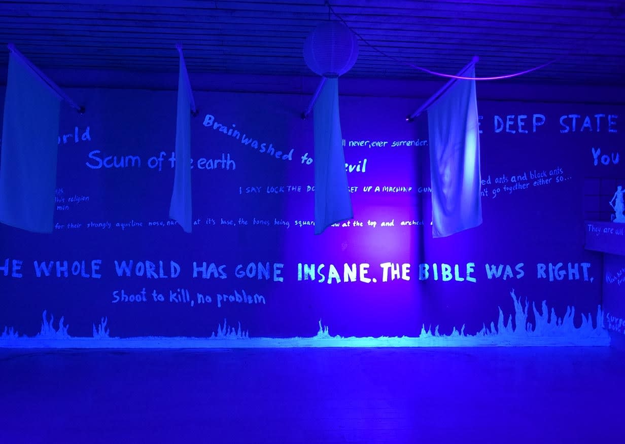 VII Biennale Herning, Socle du monde, To Challenge The Earth, The Moon & The Stars.