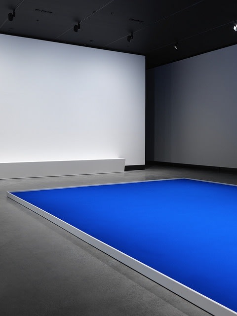 Yves Klein, Bleu sec (Dry blue pigment)