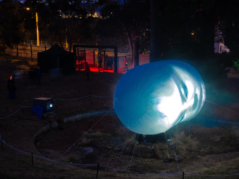 Tony Oursler, 6TH | DARK PATH