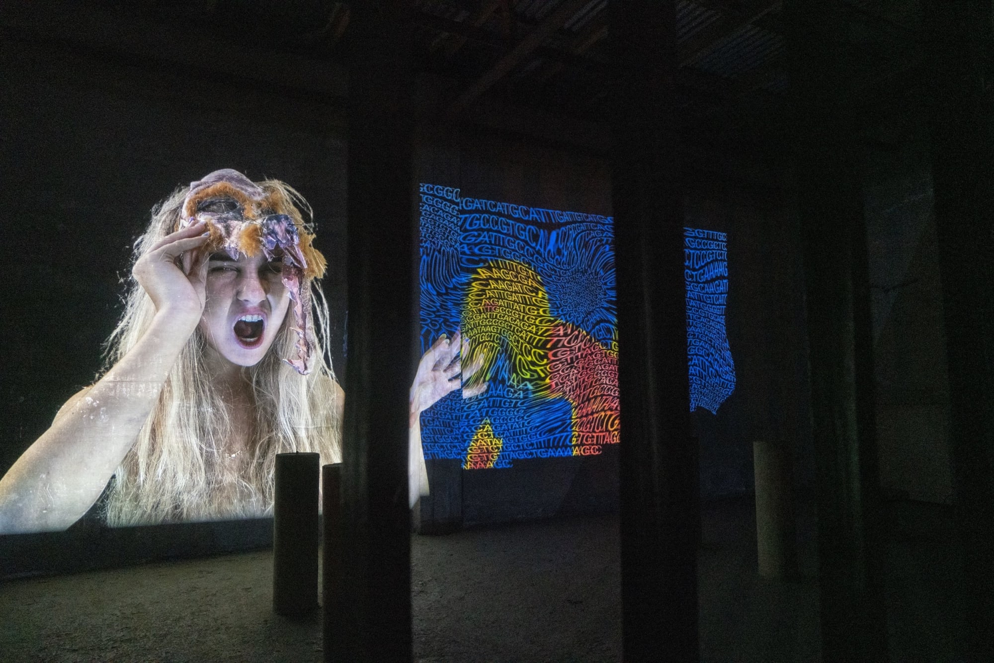 Tony Oursler, 6TH | DARK PATH