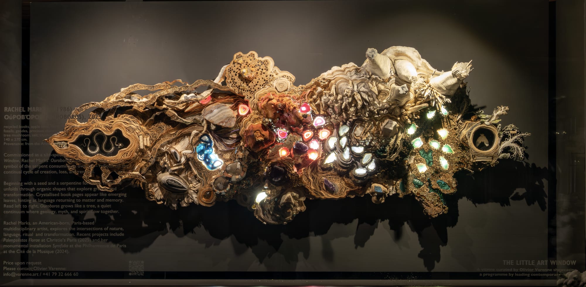 The Little Art Window: RACHEL MARKS "OUROBOROS"