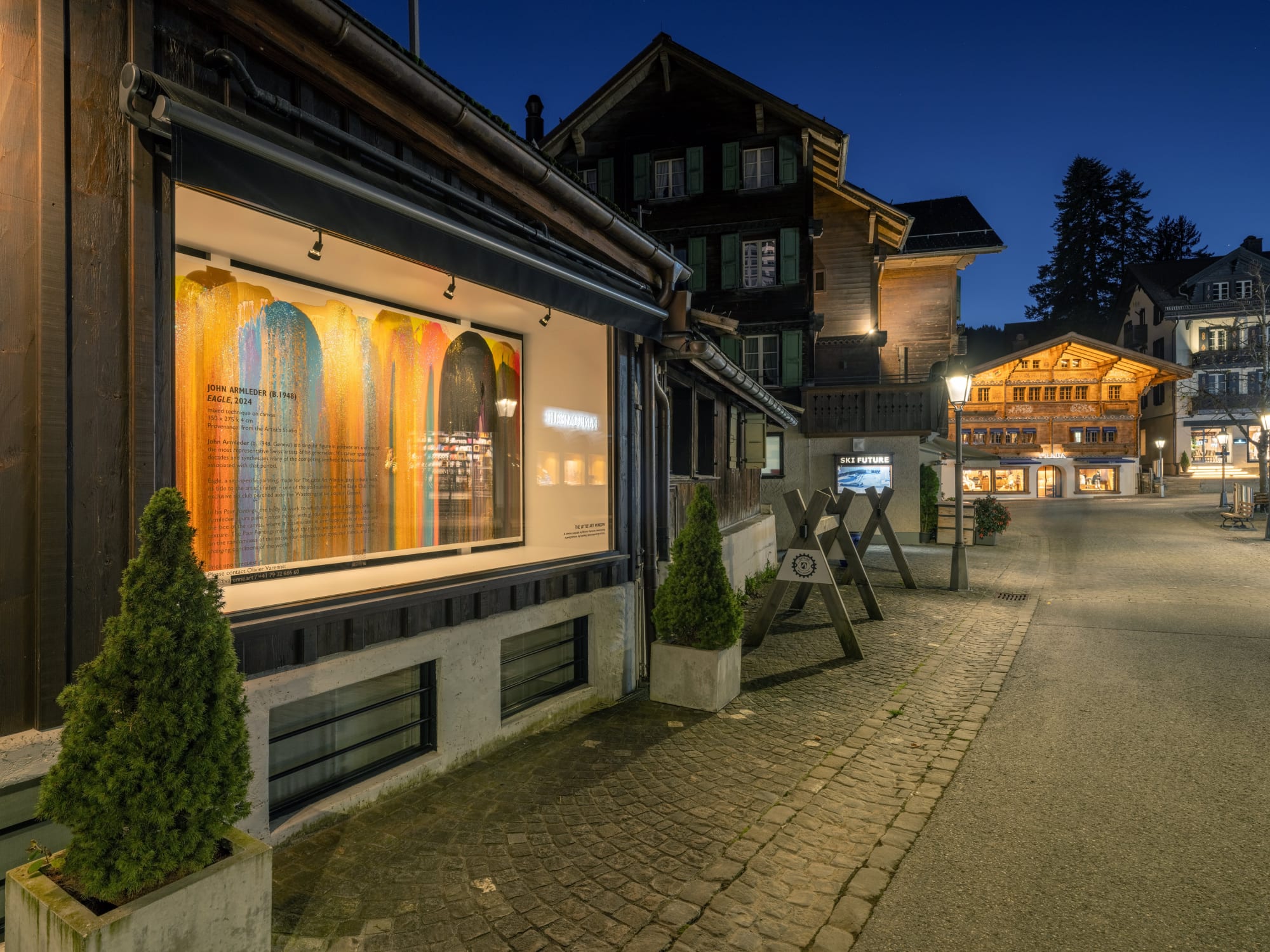 The Little Art Window: JOHN ARMLEDER "EAGLE"