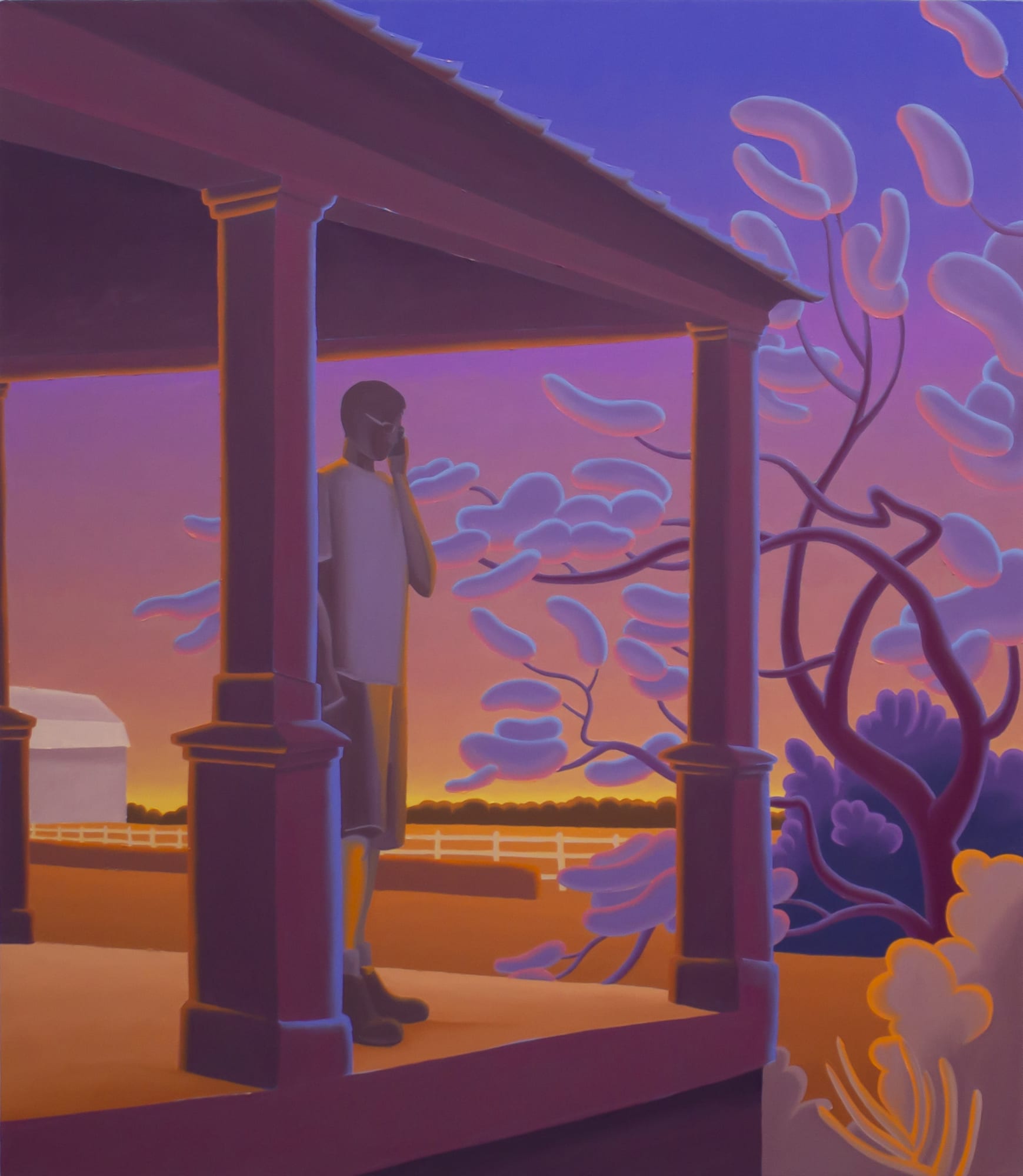 Wandering the same afternoon, 2023 Oil on Canvas 116.84 x 101.6 cm