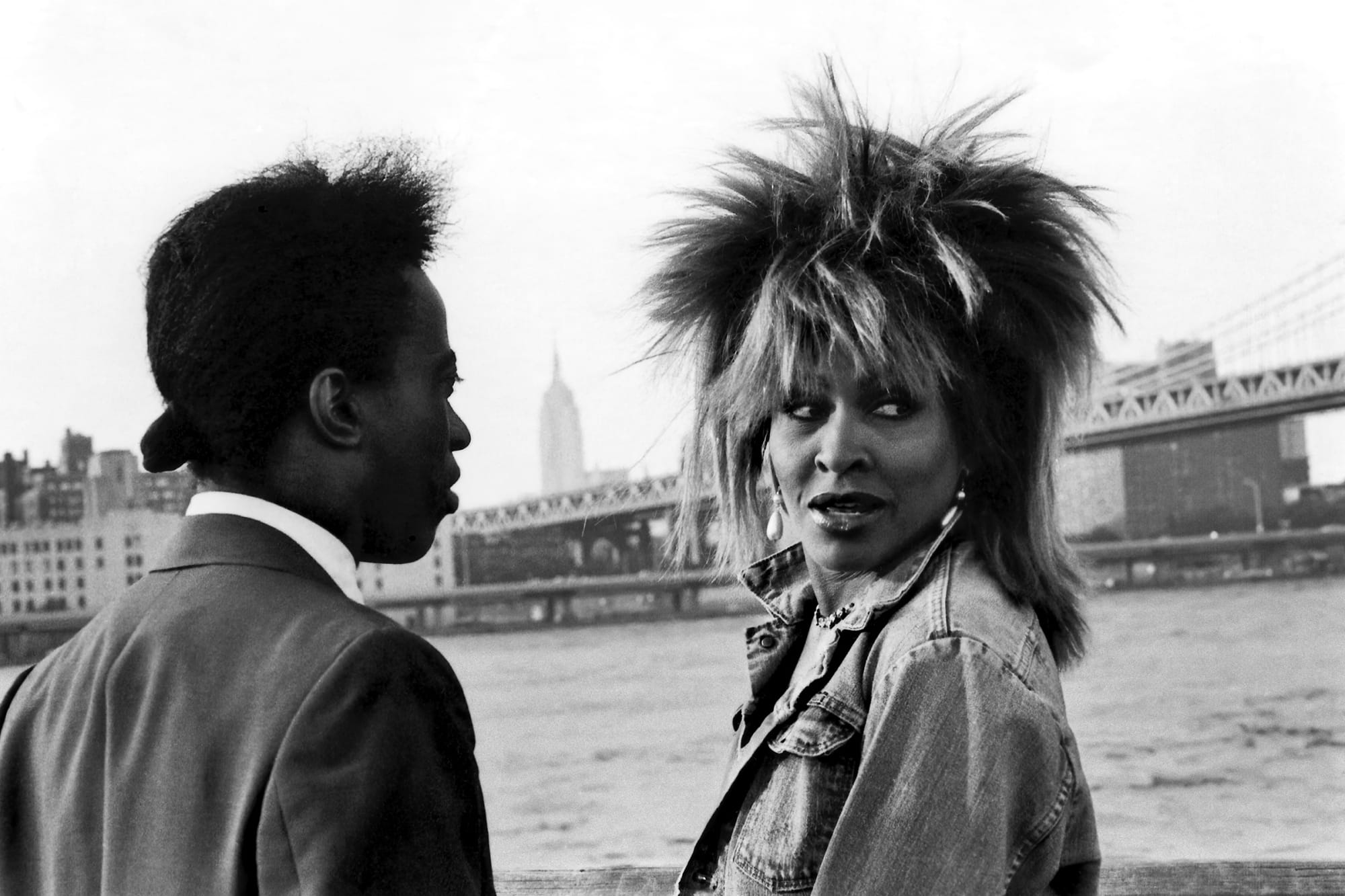 Ed Love and Tina Turner, 1984