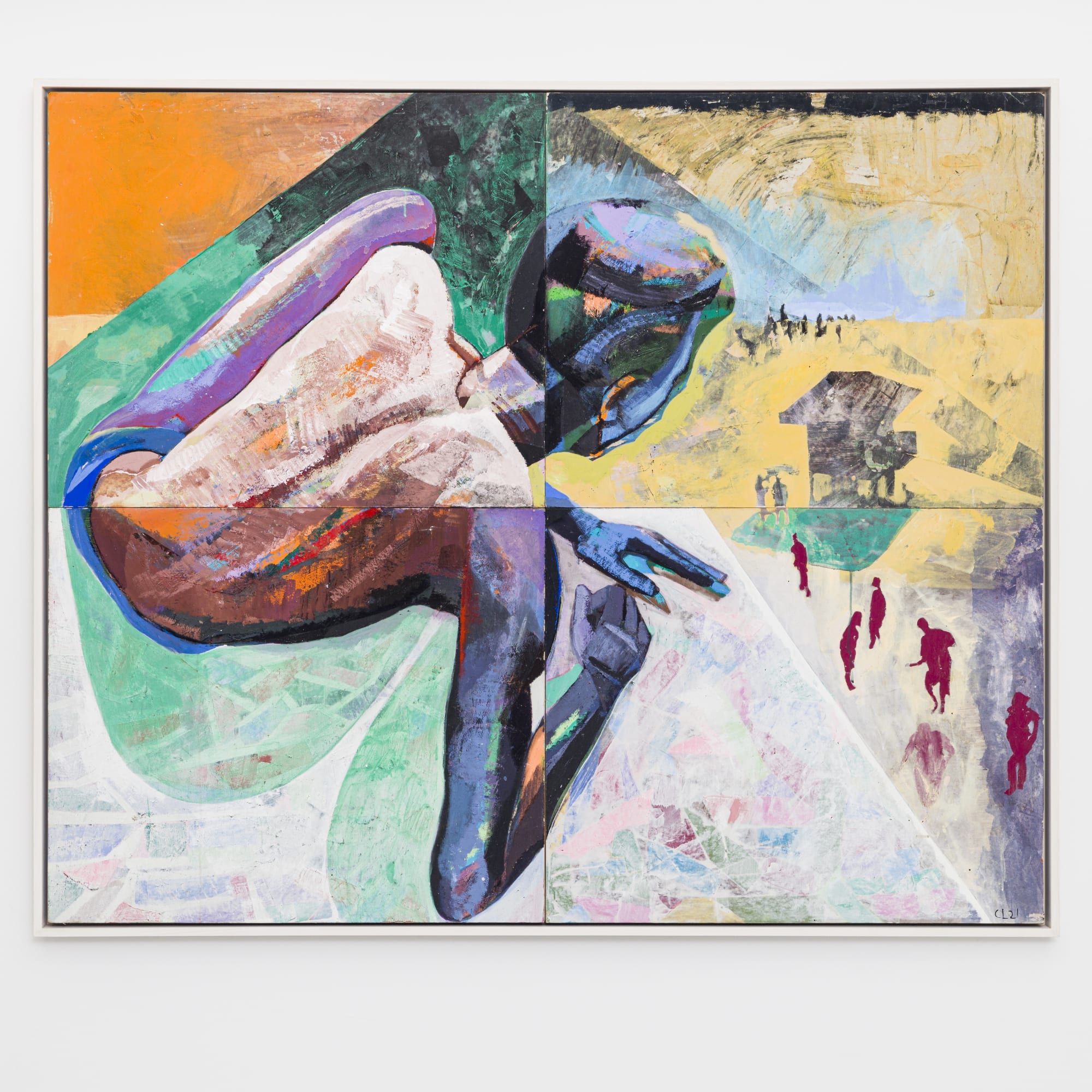 Reclining Figure on Elevated Platform, 2021