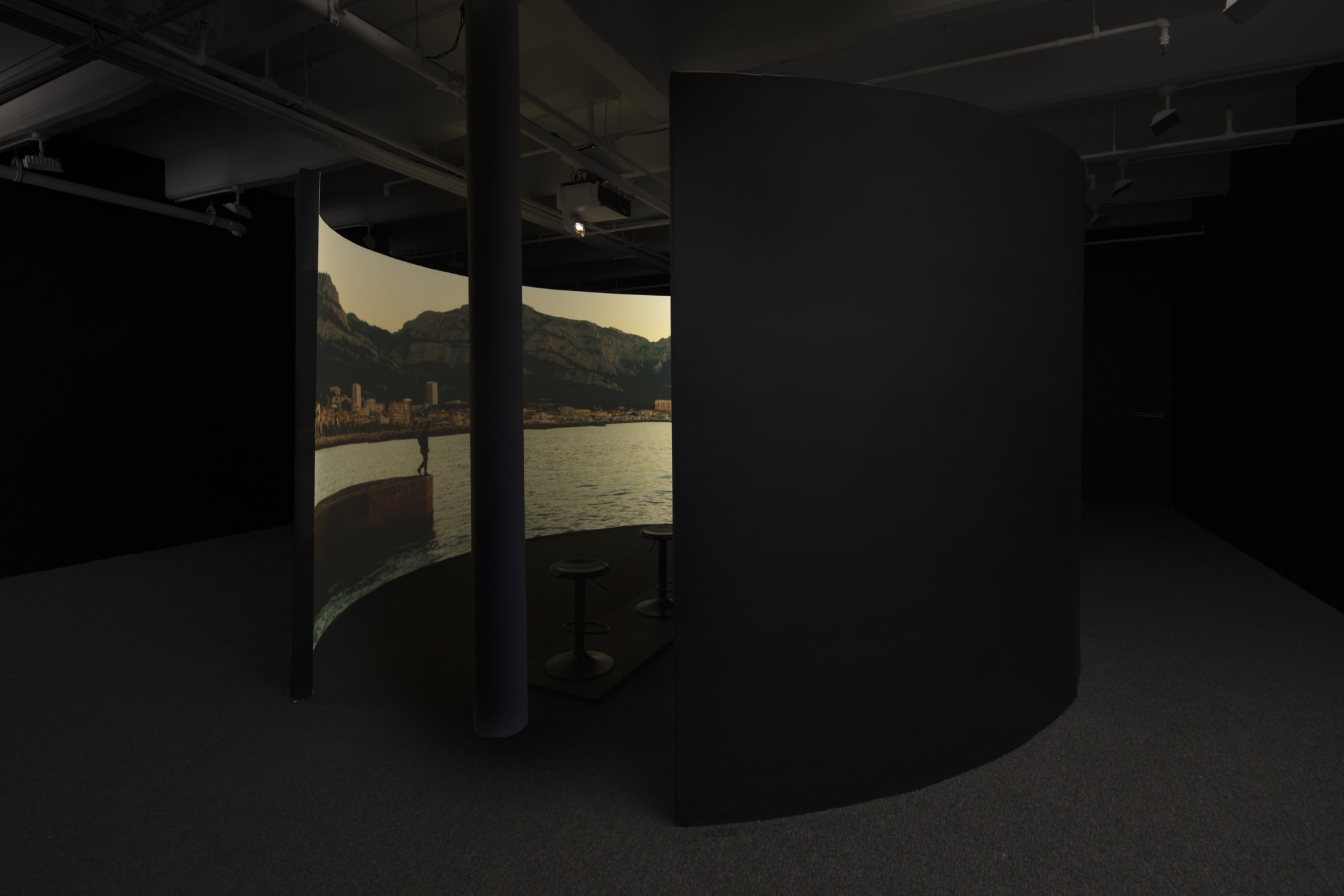 Installation view: Terence Nance, Univitellin, 2016.